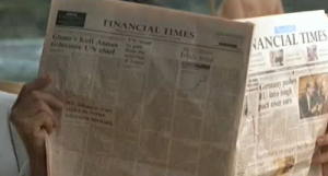 Financial Times Newspaper (S/F)