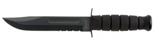 Ka-Bar "Black" Combat Knife (S/F)