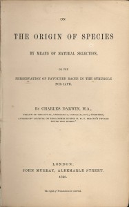 Title page of the first edition book.