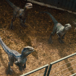 Velociraptors in containment